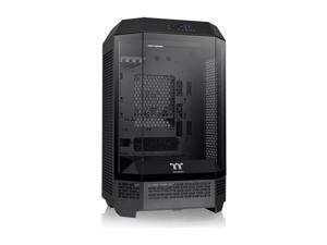 Thermaltake Tower 300 Black Micro-ATX Case; 2x140mm CT Fan Included; Support Up to 420mm Radiator; Horizontal display capable with optional Chassis Stand Kit/Optional LCD Kit; CA-1Y4-00S1WN-00