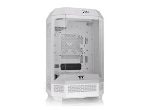 Thermaltake Tower 300 Snow Micro-ATX Case; 2x140mm CT Fan Included; Support Up to 420mm Radiator; Horizontal display capable with optional Chassis Stand Kit/Optional LCD Kit; CA-1Y4-00S6WN-00