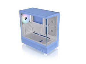 Thermaltake View 270 TG ARGB Hydrangea Blue Mid Tower E-ATX Case Support; Preinstalled 1 x CT140 ARGB Fan; 360MM Radiator Support with Temper Glass on Front and Side; CA-1Y7-00MFWN-00; 3 Year Warranty