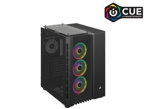 Corsair Crystal Series 680X RGB CC-9011168-WW Black Steel / Plastic High Airflow Tempered Glass ATX Smart Case Corsair Crystal Series 680X RGB CC-9011168-WW Black Steel / Plastic High Airflow Tempered Glass ATX Smart Case