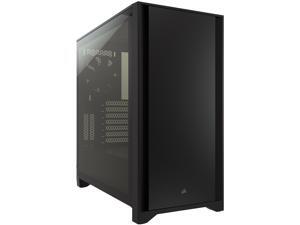 Corsair 4000D CC-9011198-WW Black Steel / Plastic / Tempered Glass ATX Mid Tower Computer Case Corsair 4000D CC-9011198-WW Black Steel / Plastic / Tempered Glass ATX Mid Tower Computer Case