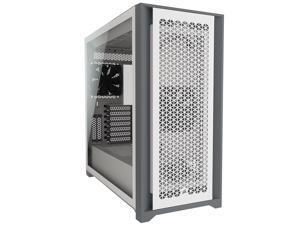 Corsair 5000D Airflow Tempered Glass Mid-Tower ATX PC Case, White, CC-9011211-WW Corsair 5000D Airflow Tempered Glass Mid-Tower ATX PC Case, White, CC-9011211-WW