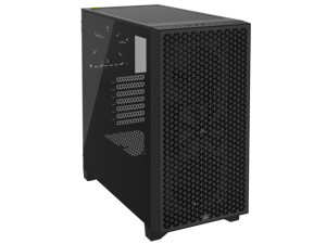 CORSAIR 3000D AIRFLOW MidTower PC Case  Black  2x SP120 ELITE Fans  FourSlot GPU Support  Fits up to 8x 120mm fans  HighAirflow Design