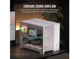 NeweggBusiness - CORSAIR 2500D AIRFLOW Micro ATX Dual Chamber PC