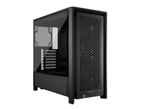 Corsair FRAME 4000D RS Black Steel / Tempered Glass ATX Mid Tower Computer Case-Case- 3X CORSAIR RS Fans