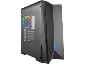 Rosewill ATX Mid Tower Gaming PC Computer Case with RGB Fan & LED Light Strip, 240mm AIO up to 360mm Support, Bottom Mount PSU & HDD/SSD, Tempered Glass & Black Steel - ZIRCON M Rosewill ATX Mid Tower Gaming PC Computer Case with RGB Fan & LED Light Strip, 240mm AIO up to 360mm Support, Bottom Mount PSU & HDD/SSD, Tempered Glass & Black Steel - ZIRCON M