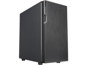 Rosewill FBM-X2-400 Micro ATX Mini Tower Desktop Gaming PC Computer Case with Pre-Installed 400W PSU, 240mm AIO Support, USB 3.0