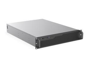 Rosewill 2U Rackmount Server Chassis | Horizontal Full-Size GPU Support | ATX Motherboard Compatible | Supports up to 6x 3.5