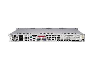 SUPERMICRO CSE-813MTQ-600CB Black 1U Rackmount Server Chassis SUPERMICRO CSE-813MTQ-600CB Black 1U Rackmount Server Chassis