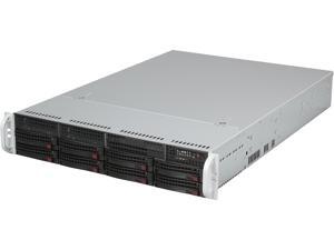 SUPERMICRO CSE-825TQ-R720LPB Black 2U Rackmount Server Case SUPERMICRO CSE-825TQ-R720LPB Black 2U Rackmount Server Case