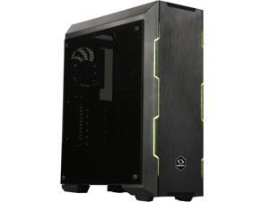 RAIDMAX ATTILA T25-FTB Steel / Plastic / Tempered Glass ATX Mid Tower Computer Case