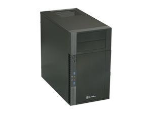 SilverStone SST-PS07B Black Steel / Plastic with Aluminum Accent Micro ATX Mini Tower Computer Case