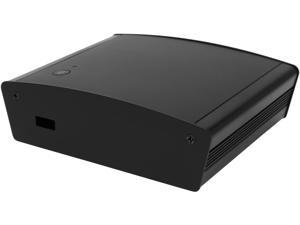 SilverStone PT15B-H1D2 Black Aluminum / Plastic Computer Case with 1x HDMI and 2x Display Ports