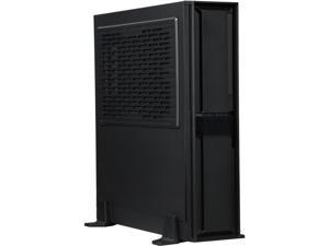 SilverStone Milo Series ML08B Black Reinforced plastic outer shell, steel body Mini-ITX Computer Case Compatible with SFX & SFX-L Power Supply