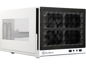 SilverStone SG13WB Black / White Mesh front panel, steel body Mini-ITX Computer Case Compatible with standard ATX12V/EPS12V Power Supply Power Supply SilverStone SG13WB Black / White Mesh front panel, steel body Mini-ITX Computer Case Compatible with standard ATX12V/EPS12V Power Supply Power Supply