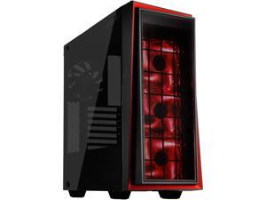 SilverStone Redline Series SST-RL06BR-GP Black / Red Steel / Plastic / Tempered Glass ATX Mid Tower Computer Case SilverStone Redline Series SST-RL06BR-GP Black / Red Steel / Plastic / Tempered Glass ATX Mid Tower Computer Case