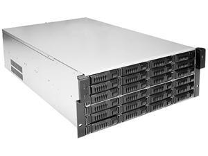 iStarUSA E4M24HD 4U 24-Bay Storage Server Rackmount Chassis 12Gb/s HDD SSD SFF-8643 Backplane
