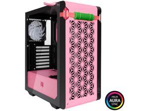 ASUS GT301 TUF GAMING CASE/PINK/HANDLE 90DC0046-B40000 Pink Steel / Tempered Glass / ABS Plastic ATX Mid Tower Computer Case, Demon Slayer Edition (NEZUKO)