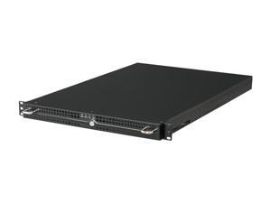 Athena Power RM-1U164A5 Black 1.0 mm Steel 1U Rackmount Server Case