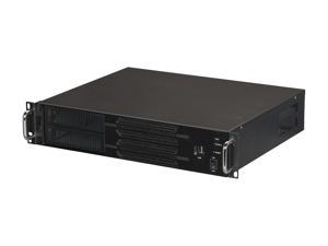 Athena Power RM-2U200H Black Aluminum / Steel 2U Rackmount Server Case