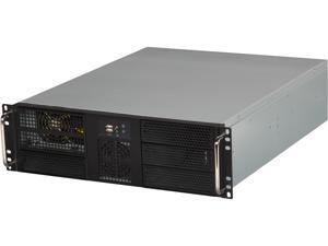 Athena Power RM-3U3046X708 3U Black Rackmount EATX Chassis 4 x 5.25" Drive Bays 700W 80 PLUS BRONZE