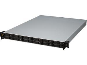 Athena Power RM-1U1122HE6 12 x 2.5” SAS / SATA Hot Swap, 1.2mm SGCC 1U Rackmount Server Storage Case Only, 1U Single / Micro Redundant - OEM