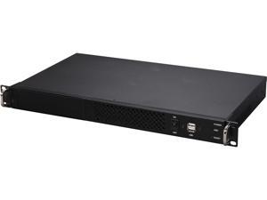 Athena Power RM-1UC138 Black 1.0mm SECC 1U Rackmount Server Case - OEM