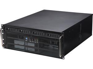 Athena Power RM-4U8G1043 Black SGCC (T = 1.2mm) 4U Rackmount Server Case - OEM