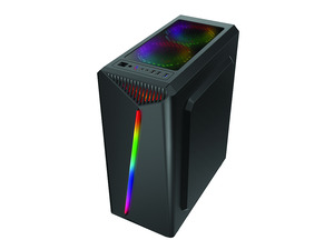 Bgears b-Vigor RGB Black Computer Case with RGB Front Panel