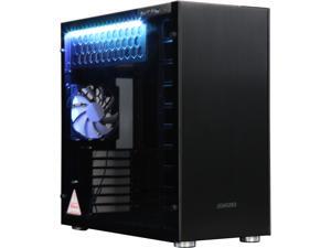 Jonsbo C4 B ATX Mid-Tower Case, Dual Tempered Glass Panels, Black Aluminum-Magnesium Alloy Body Jonsbo C4 B ATX Mid-Tower Case, Dual Tempered Glass Panels, Black Aluminum-Magnesium Alloy Body