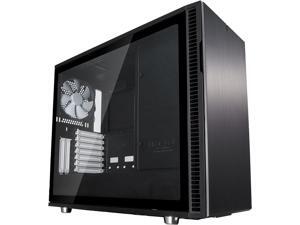 Fractal Design Define R6 Black Brushed Aluminum/Steel ATX Silent Modular Tempered Glass Window Mid Tower Computer Case Fractal Design Define R6 Black Brushed Aluminum/Steel ATX Silent Modular Tempered Glass Window Mid Tower Computer Case