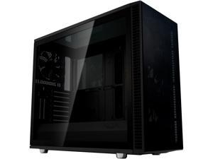 Fractal Design Define S2 Vision Blackout ATX Silent Modular Dark Tint Tempered Glass Window Mid Tower Computer Case