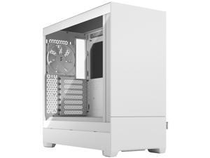 Fractal Design Pop Silent White TG ATX Sound Damped Clear Tempered Glass Window Mid Tower Computer Case
