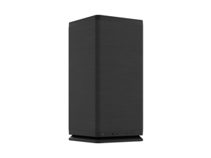 Fractal Design Mood Black Mini-ITX Small Form Factor PC Case with PCIe 4.0 Riser
