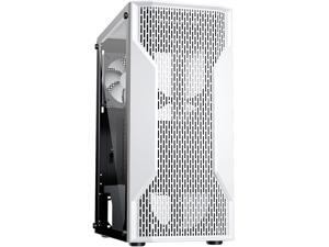DIYPC DIY-A9-W White USB3.0 Steel /Tempered Glass ATX Mid Tower Computer Case, 1 x 120mm White Fan x Rear (Pre-Installed) DIYPC DIY-A9-W White USB3.0 Steel /Tempered Glass ATX Mid Tower Computer Case, 1 x 120mm White Fan x Rear (Pre-Installed)