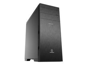 GAMEMAX Silent Max Black Aluminum ATX Full Tower Gaming Computer Case w/6 Fans Pre-Installed