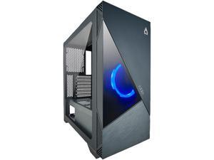 AZZA ECLIPSE 440 CSAZ-440 Black Steel / Plastic / Tempered Glass ATX Mid Tower Computer Case AZZA ECLIPSE 440 CSAZ-440 Black Steel / Plastic / Tempered Glass ATX Mid Tower Computer Case