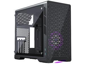 MetallicGear Neo-G V2 Mini-ITX Case, Compact Chassis, Sand Blasted Aluminum, Tempered Glass Panels, Black MetallicGear Neo-G V2 Mini-ITX Case, Compact Chassis, Sand Blasted Aluminum, Tempered Glass Panels, Black