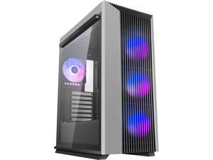 DeepCool CL500 4F-AP High Airflow Mesh with 4 included A-RGB Fans, Front Panel I/O USB Type-C port, Tempered Glass Magnetic Side Panel, Built-In Fan Hub and Graphics Card holder Mid-Tower ATX Case