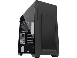 Phanteks Enthoo Pro M Series PH-ES515PTG_BK Brushed Black Steel Frame / ABS Front / Tempered Glass Window ATX Mid Tower Computer Case Phanteks Enthoo Pro M Series PH-ES515PTG_BK Brushed Black Steel Frame / ABS Front / Tempered Glass Window ATX Mid Tower Computer Case