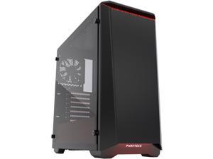 Phanteks Eclipse P400 PH-EC416PTG_BR Black/Red Tempered Glass/Steel RGB ATX Mid Tower Computer Case