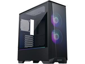 Phanteks Eclipse P360A PH-EC360ATG_DBK01 Black Steel / Tempered Glass ATX Mid Tower Gaming Case with 2 x 120mm D-RGB PWM Fan Pre-installed