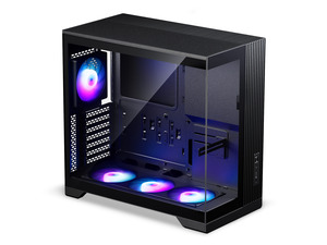 Phanteks XT V5 Panoramic Glass Compact ATX Gaming PC Case, 4x 120 ARGB PWM fans, Black Phanteks XT V5 Panoramic Glass Compact ATX Gaming PC Case, 4x 120 ARGB PWM fans, Black