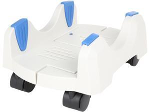 Syba SY-ACC65089 Plastic Stand for ATX Case with Adjustable Width from 5.7" to 9.7" (14.5cm to 24.5cm) with Caster wheels - Beige Syba SY-ACC65089 Plastic Stand for ATX Case with Adjustable Width from 5.7" to 9.7" (14.5cm to 24.5cm) with Caster wheels - Beige