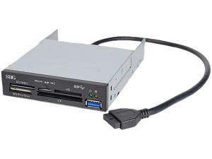 SIIG JU-MR0A11-S1 USB 3.0 Internal Bay Multi Card Reader Panel SIIG JU-MR0A11-S1 USB 3.0 Internal Bay Multi Card Reader Panel
