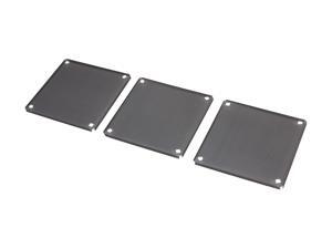 APEVIA FF-120BK 120mm Black Fan Filter 3 in 1 pack