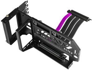 Cooler Master MasterAccessory Vertical Graphics Card Holder Kit V3 with Premium Riser Cable PCI-E 4.0 x16 - 165mm, Compatibility PCIe 4.0 and Older for E-ATX, ATX, Micro ATX Chassis