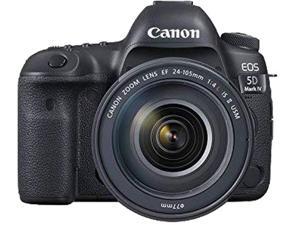 Canon EOS 5D Mark IV DSLR Camera with 24-105mm f/4L II Lens (International Model)
