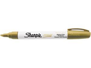Permanent Paint Marker, Medium Point, Gold Permanent Paint Marker, Medium Point, Gold
