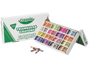 Classpack Triangular Crayons, 16 Colors, 256/Bx Classpack Triangular Crayons, 16 Colors, 256/Bx